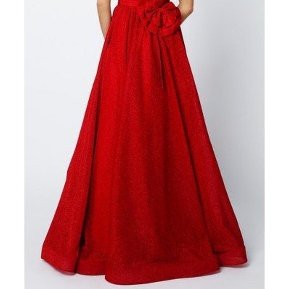 One Shoulder A-Line Shape Long Prom Dress JT205 - Picture 5 of 5